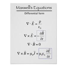 Maxwells Equations Differential Form Poster Zazzle Com Engineering Classroom Posters Physics Classroom Physics Formulas