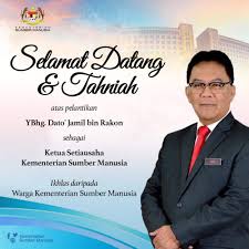 Specialize in pembangunan, perkhidmatan awam and public service. Kem Sumber Manusia On Twitter Warga Kerja Ksm Berbesar Hati Dan Mengalu Alukan Kedatangan Ybhg Dato Jamil Bin Rakon Sebagai Ketua Setiausaha Dalam Mengemudi Ksm Sebagai Sebuah Kementerian Unggul Dalam Memacu Kepentingan Dan