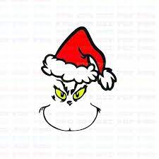 Pin By Lisa P On Painted Rocks Grinch Face Svg Christmas Svg Silhouette Cameo Crafts