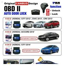 Deze handgeschakelde auto heeft pas 143000km gereden en rijdt nog als nieuw. Obd Auto Door D Lock For Honda City 14 17 Hrv Jazz 14 17 Brv Shopee Malaysia