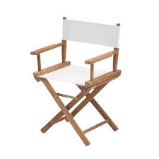 Skagerak Director S Chair Textilene Weiss T 43 H 87 B 57 Aussenmobel Regiestuhl Gartensessel