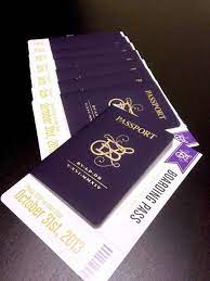Destination Wedding Passport Invitations By Creativebreadwinner 25 00 Passport Invitations Passport Wedding Invitations Wedding Invitations