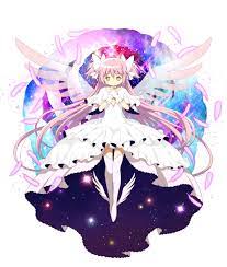 New Official Transparent Artwork Of Ultimate Madoka From The Puella Magi Madoka Magica Thousand Memories Crossov Anime Mahō Shōjo Madoka Magica Madoka Magica