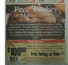 Shop rite free ham 2021 : Shoprite Free Turkey Deal Explained