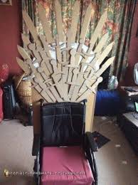 Claim your title in the office as ruler of the seven staplers with your very own diy iron throne. Cool Diy Wheelchair Costume Iron Throne From Game Of Thrones