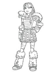 Hiccup and astrid, the protagonists. How To Train Your Dragon Coloring Pages Best Coloring Pages For Kids