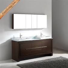 Wooden bathroom sinks come in a wide range of types of wood, each one can be finished and shaped in a number of ways to create a. China Fed 1088 Walnut Finishing Wooden Veneer Double Sinks Wooden Bathroom Vanity Bathroom Cabinets China Solid Wood Bathroom Vanity Hotel Style Bathroom Cabinet