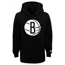 Shop new brooklyn nets apparel and gear at fanatics international. Nike Nba Hoodie Logo Essential Brooklyn Nets 2020 21 Kids Baskettemple