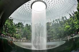 At the beginning of 2020, changi was voted the world's best airport for the eighth year in a row. Bildagentur Mauritius Images Jewel Indoor Waterfall Changi Airport Singapore