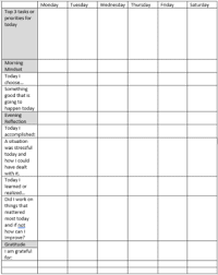 Free printable blank monthly calendar. Weekly Planner