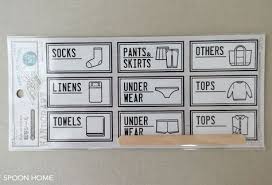 100均のおしゃれなラベルシールのブログ画像 シール 収納 ラベル シール ラベル