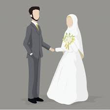 Gambar Wedding Kartun Dengan