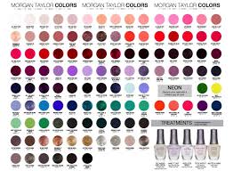 Carta De Color Esmalte Morgan Taylor In 2019 Morgan Taylor