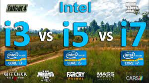 Visit my website for latest tech news. Intel I3 Vs I5 Vs I7 Test In 7 Games Youtube