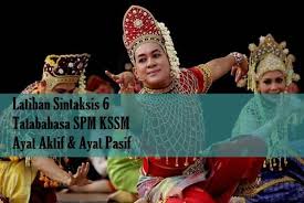 Learn bahasa malaysia creatively from probably the most creative bm coach ! Latihan Sintaksis 6 Ayat Aktif Ayat Pasif Tatabahasa Spm Kssm