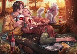 What about a necklace for me instead of elizabeth? Artstation Jumin And Mc From Mystic Messenger Rerin Kin