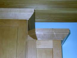 Kitchen cabinet crown molding : Crown Moulding For Uneven Height Cabinets