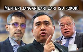 ISU MENTERI BUAT KECOH DI KLIA