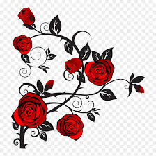 Roses And Thorns Tattoos, HD Png Download - vhv