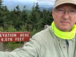 No one can imagine the thrill of living in these Blue Ridge Mountains until  they have experienced it I'm thankful every day I moved here Jump Off Rock  Laurel Park NC 10/28/19