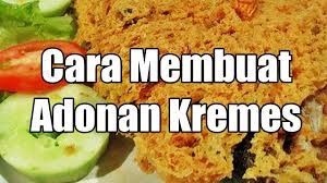 Resep cara membuat ayam kremes yang hasilnya kriuk, ternyata tidak harus ribet. Cara Membuat Adonan Kremes Anti Gagal Youtube