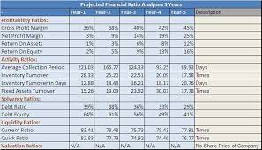 Financil Ratio Analysis Financial Analysis Financial Planning Business Planning