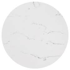 Art Marble Furniture Q401 30 Round Carrera White Quartz Tabletop Marble Furniture Restaurant Table Tops Marble Tables Design