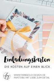 Hochzeitspapeterie Wie Viel Kosten Eure Einladungskarten Einladungen Einladungskarten Hochzeit Einladungskarten