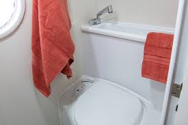 No you do not use the floor as your toilet, nor do you wash your hands on the floor. Tab Camper Nucamp Rv