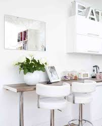 Small Kitchen Breakfast Bar The Table Could Pull Out And Become A Dining Table Breakfast Bar Small Kitchen Small Galley Kitchens Dining Table In Kitchen