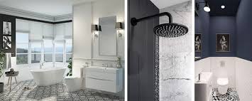 Bronze and black glass bathroom vanity with paw feet. Black And White Style In The Bathroom Part 1 Crosswater Bathrooms