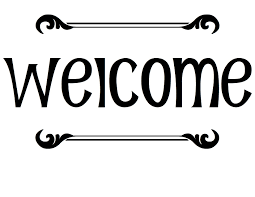 The most common welcome sign clipart material is wood. Welcome Clipart Black And White Novocom Top