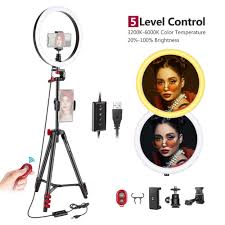 Neewer Dimmable Led Ring Light 10 Inch Selfie Ring Light With Tripod Stand Ringlight For Makeup Youtube Tiktok Vlog Photographic Lighting Aliexpress