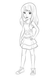 Enjoy the day with stephanie, mia, andrea, emma, and olivia. Malvorlagen Lego Friends Stephanie Coloring And Malvorlagan