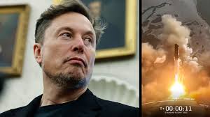 SpaceX Starship launch: rocket spins out of control in test flight failure