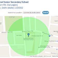 If you hover over a marker, you will see it's outcode postcode. Mapping Of The 100 Meter Radius Around School The Online Map Tool Was Download Scientific Diagram