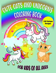 These cute creatures have in their arsenal a whole set of techniques for the conquest of human hearts. Cute Cats And Unicorns Coloring Book For Kids Of All Ages 100 Unique Designs 100 Completely Unicorns And Cats Coloring Pages Topcoloringbooks 9798680364239 Amazon Com Books