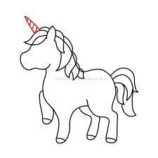 Nettes einhorn in weiteren 21 neuen high quality vector clipart. Einhorn Zeichnen Lernen Schritt Fur Schritt Anleitung Pdf