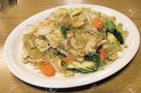 Combine 2 tablespoons juice and chicken in a. Thai Pad Woon Sen Clear Bean Noodles Stir Fry With Chicken Vegetables Zucchini Carrots Broccoli And Bean Sprouts Stock Photo Picture And Royalty Free Image Image 14976362