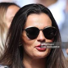 Joshua Kimmich of Germany kisses his girlfriend Lina Meyer after the...  News Photo