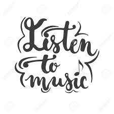 Mit deezer hören sie musik kostenfrei auf ihrem computer, smartphone oder auf dem tablet. Hand Gezeichnete Typografie Schriftzug Satz Musik Horen Auf Dem Weissen Hintergrund Isoliert Moderne Kalligraphie Fur Typografie Gruss Und Einladungskarte Oder T Shirt Mit Print Design Lizenzfrei Nutzbare Vektorgrafiken Clip Arts Illustrationen
