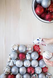 @marthastewart posted on their instagram profile: Diy Ornament Tree Say Yes