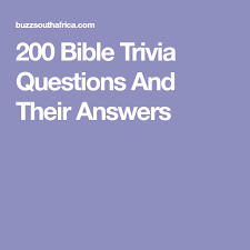 Check your knowledge of bible with our biggest list of bible trivia questions and answers. 200 Bible Trivia Questions And Their Answers Bible Facts This Or That Questions Bible Quiz