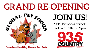 4, 1605 orleans blvd orleans, on k1c 7e2. Live On Location Global Pet Foods Grand Reopening Country 93 5