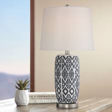 Learn vocabulary, terms and more with flashcards, games and other study tools. 360 Lighting Southwest Accent Table Lamp White Gray Ceramic White Drum Shade Living Room Bedroom Bedside Nightstand Office Family Walmart Com Walmart Com