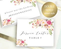 Most of these ideas are totally. Double Sided Place Cards Printable Place Card Template Editable Reserved Seating Cards Folded Nam Table Name Cards Place Card Template Place Card Table Wedding
