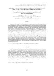 Pertanyaan tentang manajemen rantai pasok. Pdf Supply Chain Management Analysis Using Sem Method In Keripik Tempe Industry