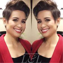 Pin By Theresa Denning On Lea Lea Salonga Short Hair Lea Salonga Short Hair Styles