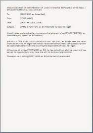 Dear colleagues, as you may have already heard, i am planning to retire at the end of next month. Retirement Announcement Letter Template Professional Announcement Template Insymbio