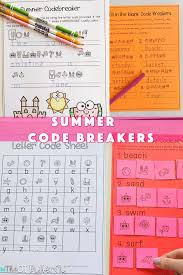 Your Students Will Have So Much Fun Cracking The Code On These Summer Code Fine Motor Activities For Kids Visual Motor Activities Visual Perceptual Activities